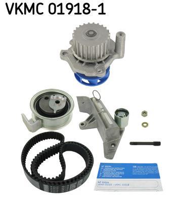 Pompe à eau + kit de courroie de distribution (Kit courroie de distribution) SKF ref. VKMC 01918-1